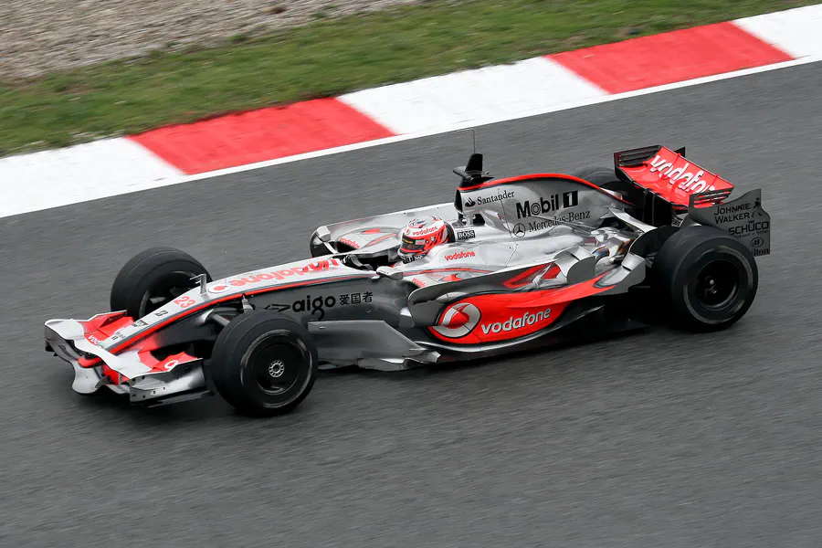 113 | 2008 | Barcelona | McLaren-Mercedes Benz MP4-23 | Heikki Kovalainen | © carsten riede fotografie