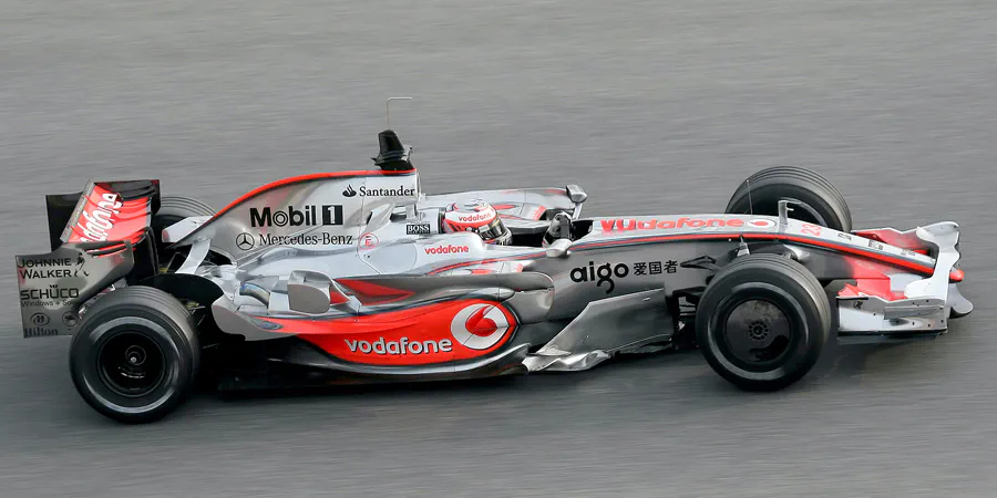 120 | 2008 | Barcelona | McLaren-Mercedes Benz MP4-23 | Heikki Kovalainen | © carsten riede fotografie