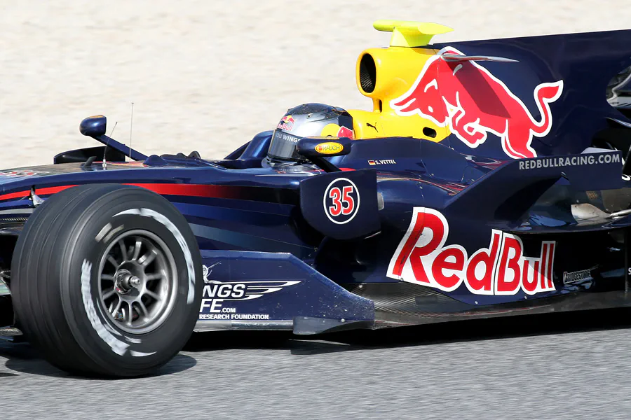 133 | 2008 | Barcelona | Red Bull-Renault RB4 | Sebastian Vettel | © carsten riede fotografie