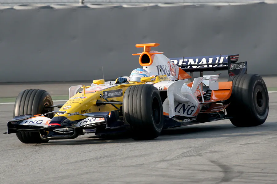 154 | 2008 | Barcelona | Renault R28 | Fernando Alonso | © carsten riede fotografie