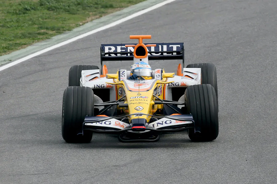 156 | 2008 | Barcelona | Renault R28 | Fernando Alonso | © carsten riede fotografie