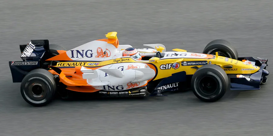 170 | 2008 | Barcelona | Renault R28 | Nelson Piquet Jr. | © carsten riede fotografie