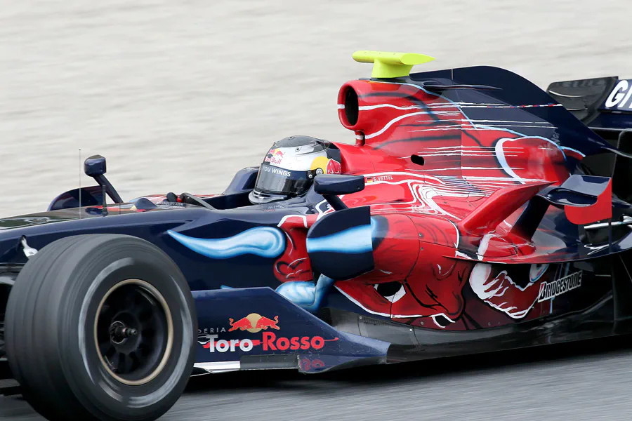186 | 2008 | Barcelona | Toro Rosso-Ferrari STR2B | Sebastian Vettel | © carsten riede fotografie