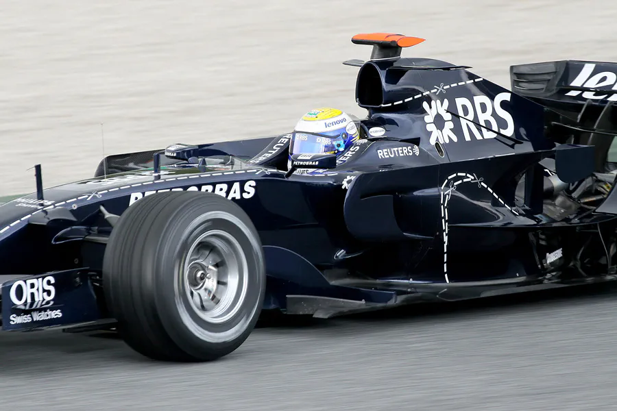 232 | 2008 | Barcelona | Williams-Toyota FW30 | Nico Rosberg | © carsten riede fotografie