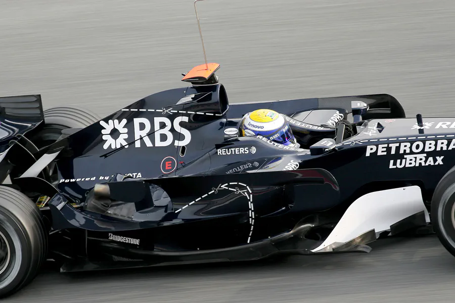 240 | 2008 | Barcelona | Williams-Toyota FW30 | Nico Rosberg | © carsten riede fotografie