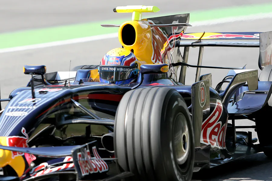 077 | 2008 | Monza | Red Bull-Renault RB4 | Mark Webber | © carsten riede fotografie