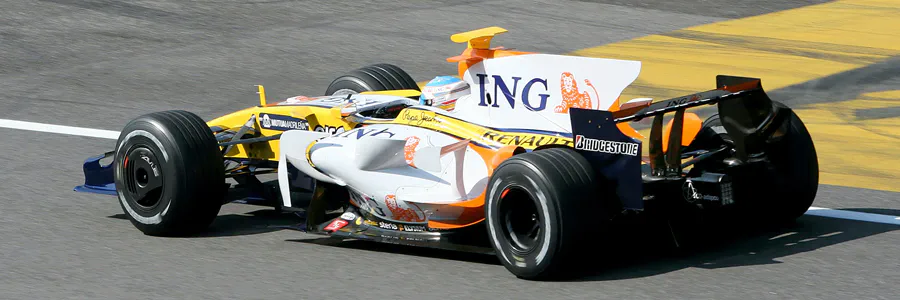 085 | 2008 | Monza | Renault R28 | Fernando Alonso | © carsten riede fotografie