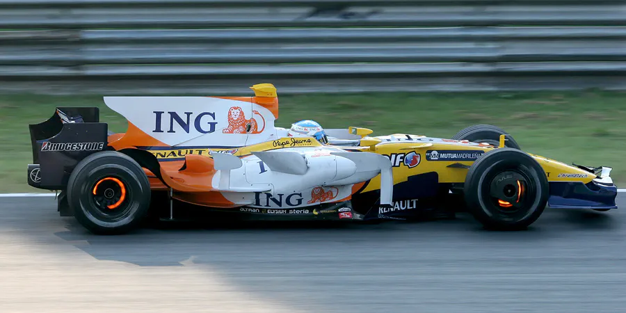 088 | 2008 | Monza | Renault R28 | Fernando Alonso | © carsten riede fotografie