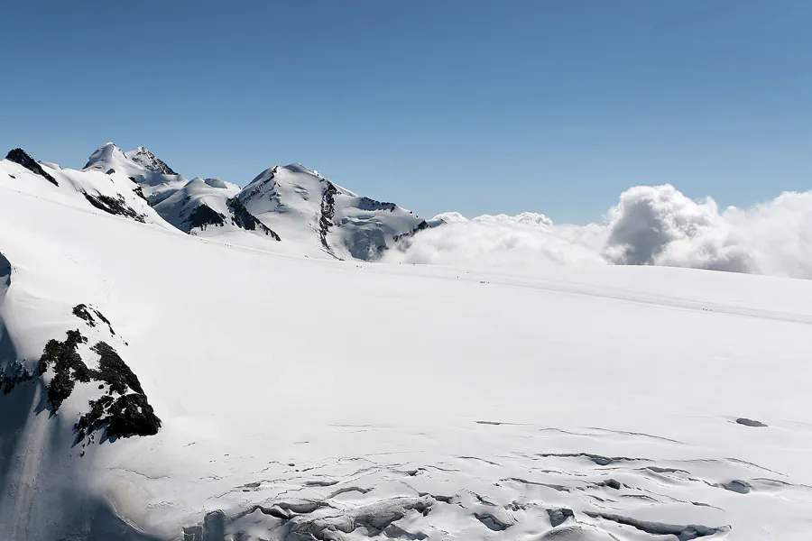 088 | 2008 | Zermatt | Blick vom Matterhorn glacier paradise – Höchster Punkt Europas der per Seilbahn erreichbar ist | © carsten riede fotografie