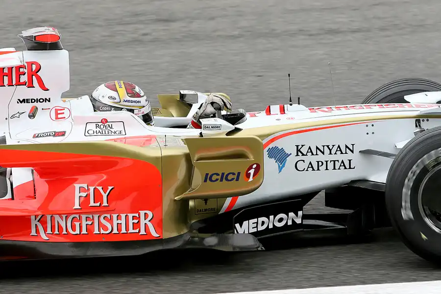 041 | 2008 | Spa-Francorchamps | Force India-Ferrari VJM01 | Adrian Sutil | © carsten riede fotografie