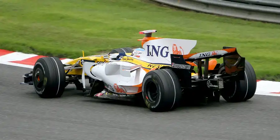 129 | 2008 | Spa-Francorchamps | Renault R28 | Fernando Alonso | © carsten riede fotografie