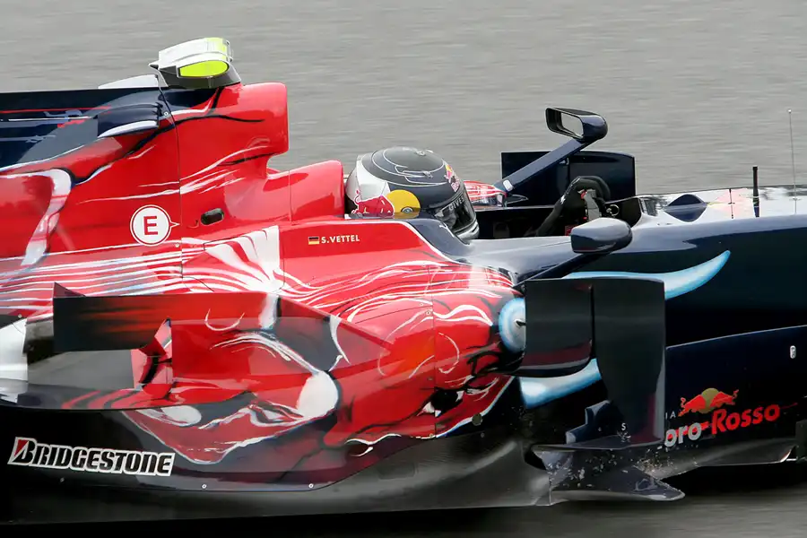 150 | 2008 | Spa-Francorchamps | Toro Rosso-Ferrari STR3 | Sebastian Vettel | © carsten riede fotografie