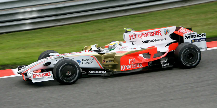 048 | 2008 | Spa-Francorchamps | Force India-Ferrari VJM01 | Giancarlo Fisichella | © carsten riede fotografie