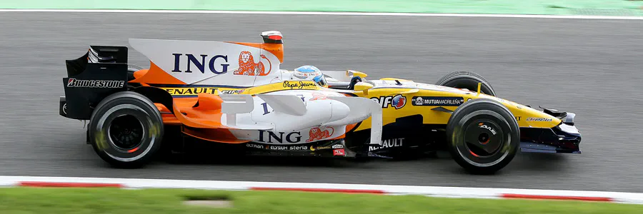 126 | 2008 | Spa-Francorchamps | Renault R28 | Fernando Alonso | © carsten riede fotografie