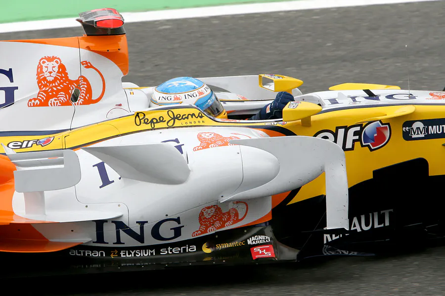 127 | 2008 | Spa-Francorchamps | Renault R28 | Fernando Alonso | © carsten riede fotografie