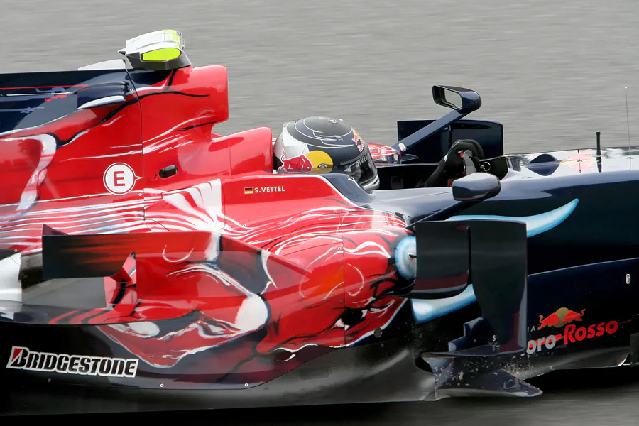 150 | 2008 | Spa-Francorchamps | Toro Rosso-Ferrari STR3 | Sebastian Vettel | © carsten riede fotografie