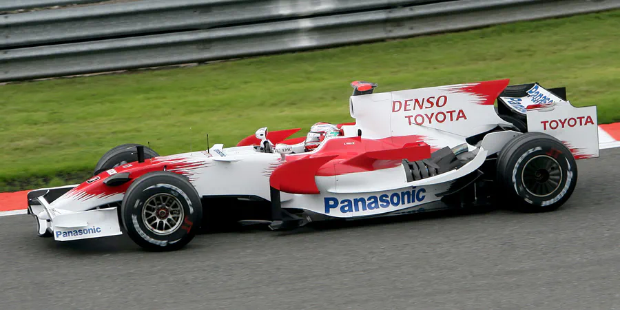 165 | 2008 | Spa-Francorchamps | Toyota TF108 | Jarno Trulli | © carsten riede fotografie