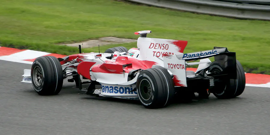 166 | 2008 | Spa-Francorchamps | Toyota TF108 | Jarno Trulli | © carsten riede fotografie