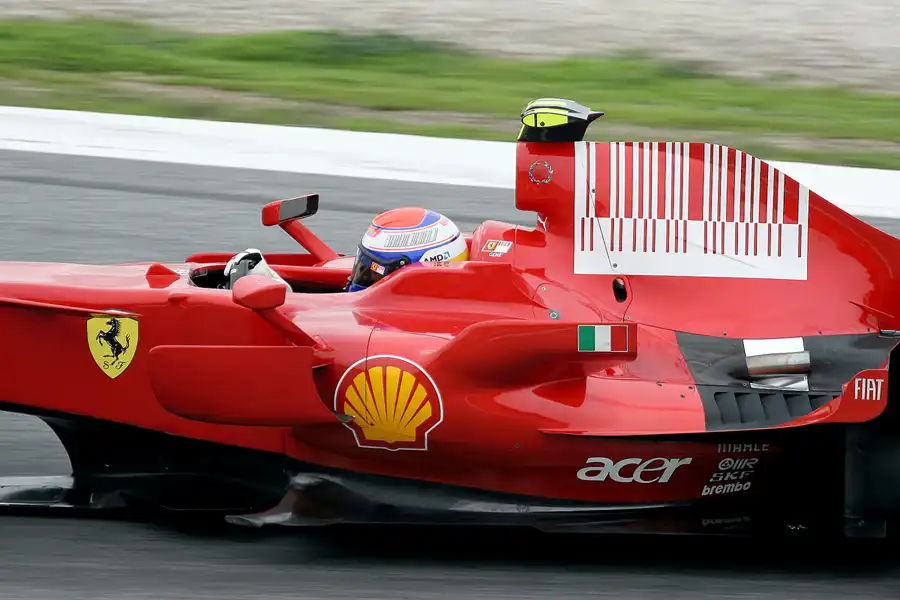 024 | 2008 | Barcelona | Ferrari F2008 | Marc Gene | © carsten riede fotografie