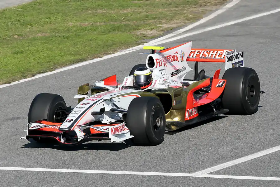 037 | 2008 | Barcelona | Force India-Ferrari VJM01 | Pedro De La Rosa | © carsten riede fotografie