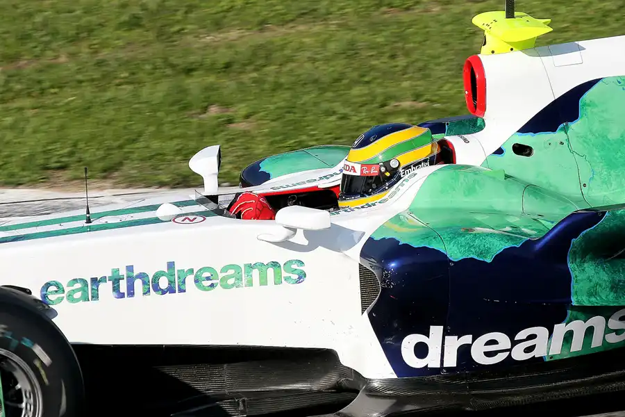 077 | 2008 | Barcelona | Honda RA108 | Bruno Senna | © carsten riede fotografie