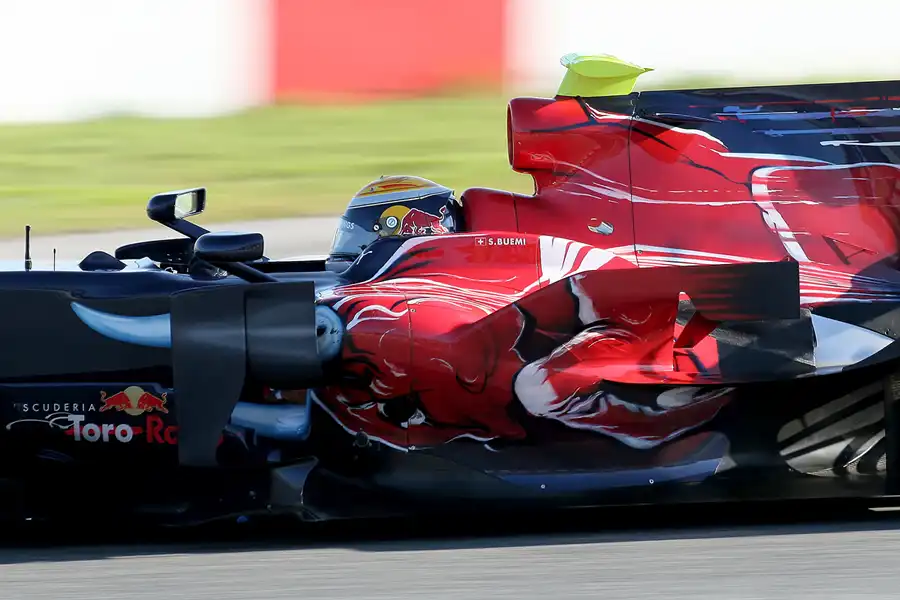 130 | 2008 | Barcelona | Toro Rosso-Ferrari STR3 | Sebastien Buemi | © carsten riede fotografie