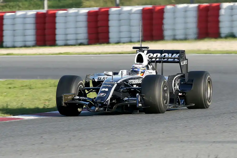 154 | 2008 | Barcelona | Williams-Toyota FW30B | Nico Hülkenberg | © carsten riede fotografie