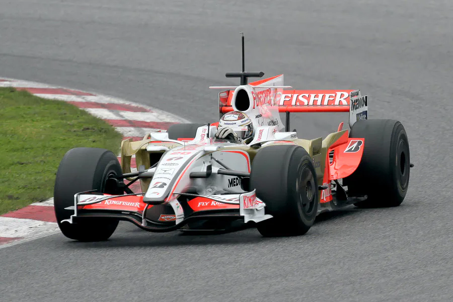 056 | 2008 | Barcelona | Force India-Ferrari VJM01 | Adrian Sutil | © carsten riede fotografie