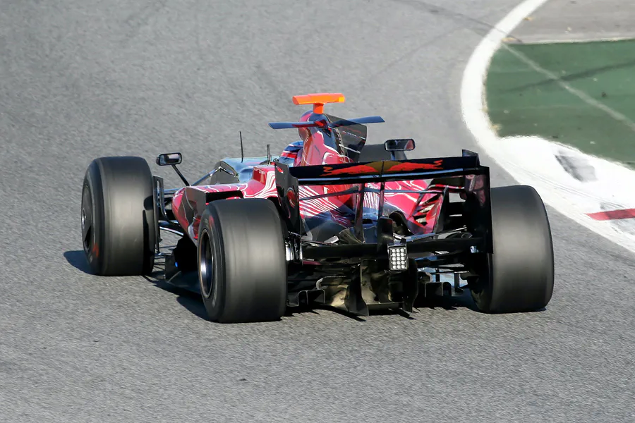 141 | 2008 | Barcelona | Toro Rosso-Ferrari STR3 | Takuma Sato | © carsten riede fotografie