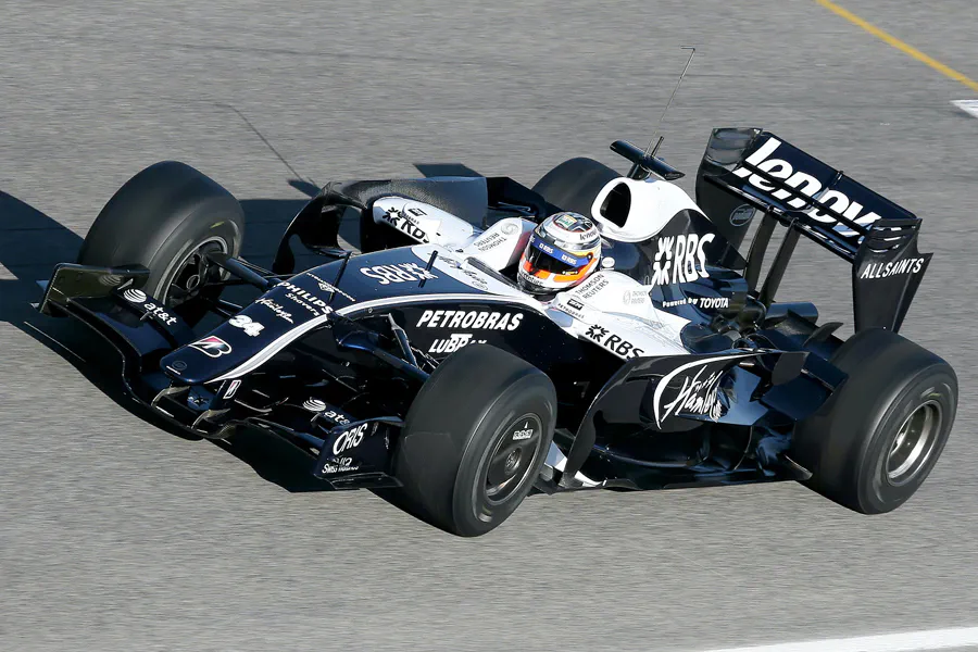 149 | 2008 | Barcelona | Williams-Toyota FW30B | Nico Hülkenberg | © carsten riede fotografie