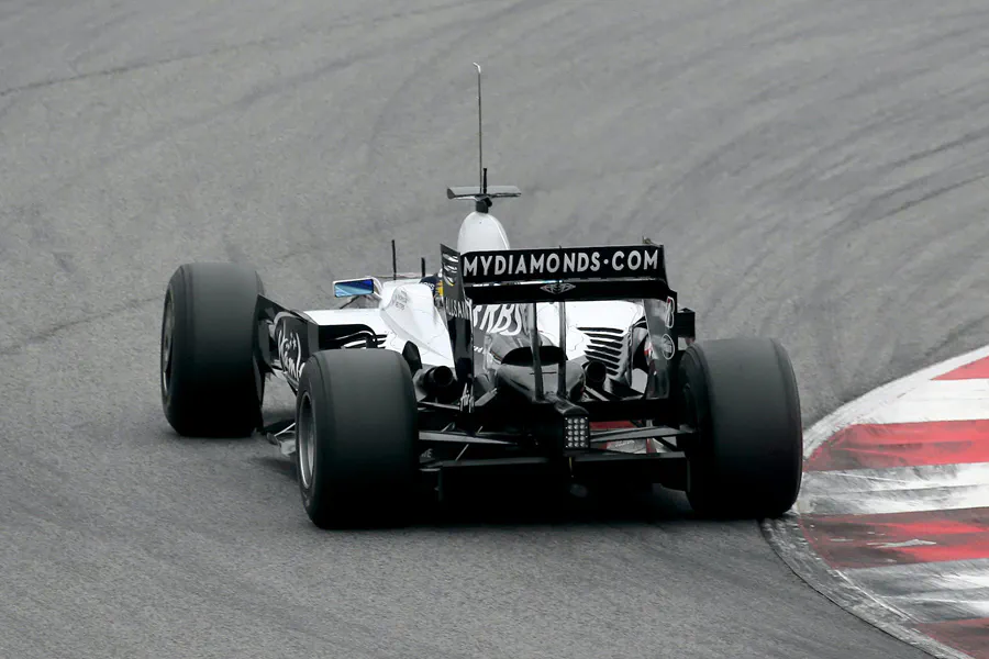 160 | 2008 | Barcelona | Williams-Toyota FW30B | Nico Rosberg | © carsten riede fotografie