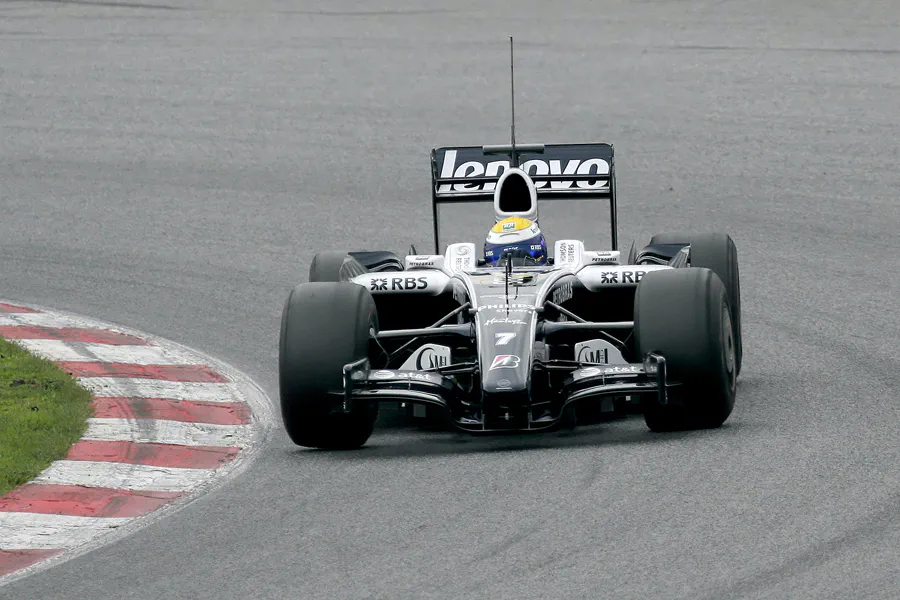161 | 2008 | Barcelona | Williams-Toyota FW30B | Nico Rosberg | © carsten riede fotografie
