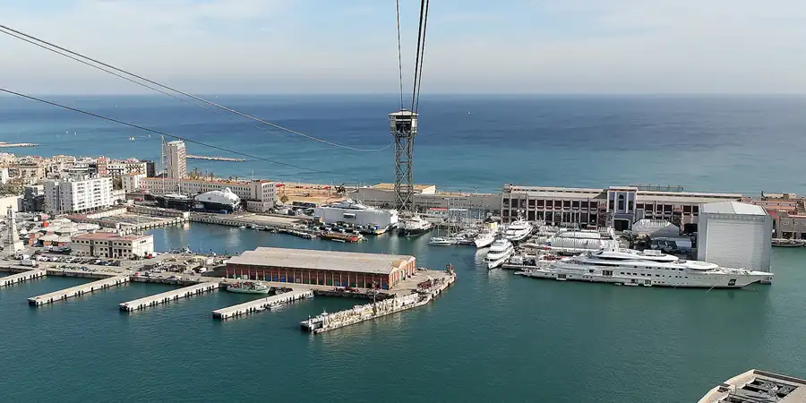 059 | 2008 | Barcelona | Blick aus Transbordador Aeri | © carsten riede fotografie