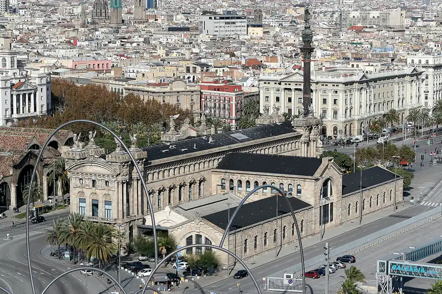 061 | 2008 | Barcelona | Blick aus Transbordador Aeri | © carsten riede fotografie