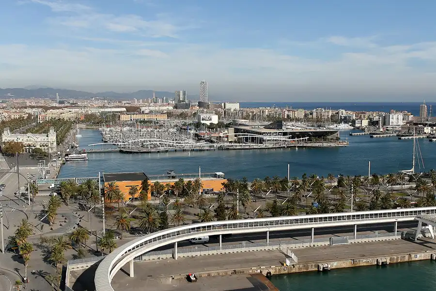 063 | 2008 | Barcelona | Blick aus Transbordador Aeri | © carsten riede fotografie