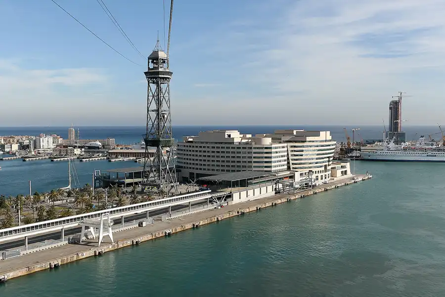 064 | 2008 | Barcelona | Blick aus Transbordador Aeri | © carsten riede fotografie