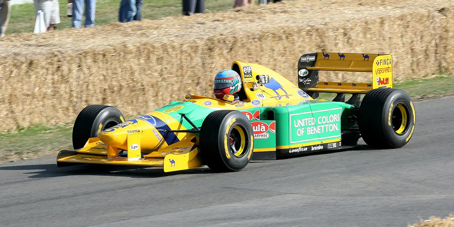 003 | 2009 | Goodwood | Festival Of Speed | Benetton-Ford Cosworth B193B | © carsten riede fotografie