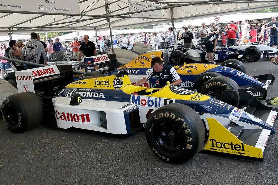 090 | 2009 | Goodwood | Festival Of Speed | Williams-Honda FW11B | © carsten riede fotografie
