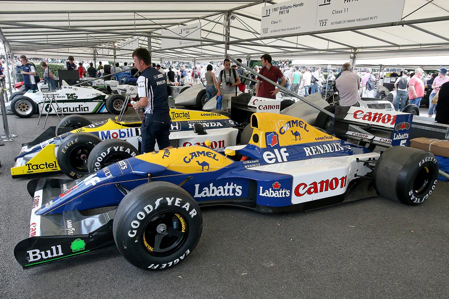 091 | 2009 | Goodwood | Festival Of Speed | Williams-Renault FW14B | © carsten riede fotografie