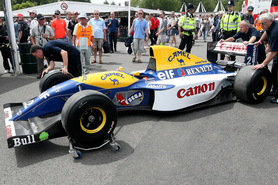 092 | 2009 | Goodwood | Festival Of Speed | Williams-Renault FW15C | © carsten riede fotografie
