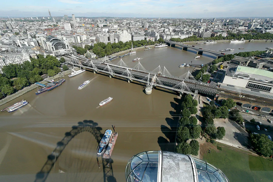 039 | 2009 | London | Blick aus dem London Eye | © carsten riede fotografie