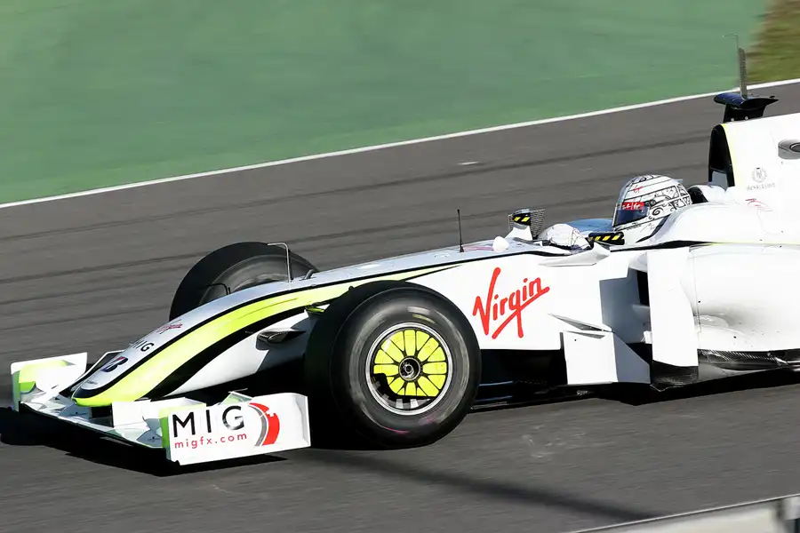 020 | 2009 | Jerez De La Frontera | Brawn-Mercedes Benz BGP001 | Mike Conway | © carsten riede fotografie