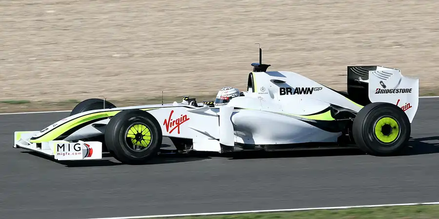 023 | 2009 | Jerez De La Frontera | Brawn-Mercedes Benz BGP001 | Mike Conway | © carsten riede fotografie