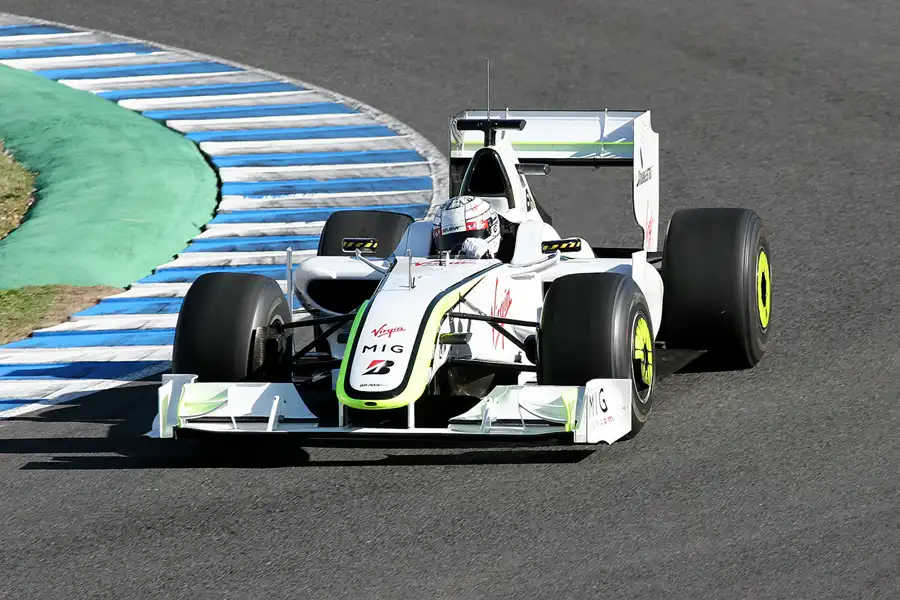 024 | 2009 | Jerez De La Frontera | Brawn-Mercedes Benz BGP001 | Mike Conway | © carsten riede fotografie