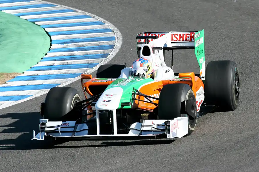 070 | 2009 | Jerez De La Frontera | Force India-Mercedes Benz VJM02 | Paul Di Resta | © carsten riede fotografie