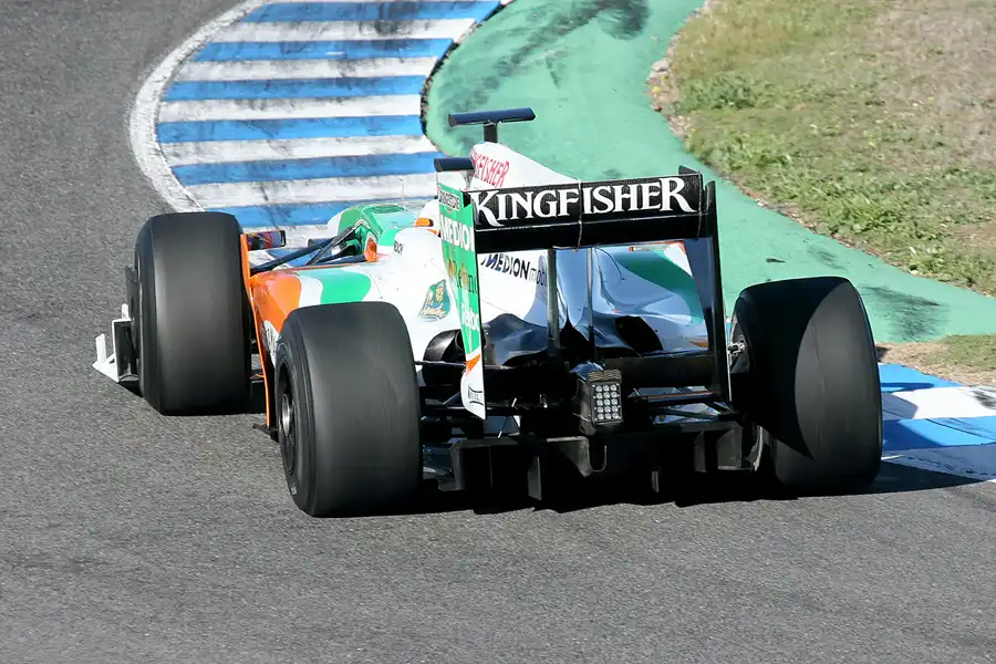 072 | 2009 | Jerez De La Frontera | Force India-Mercedes Benz VJM02 | Paul Di Resta | © carsten riede fotografie