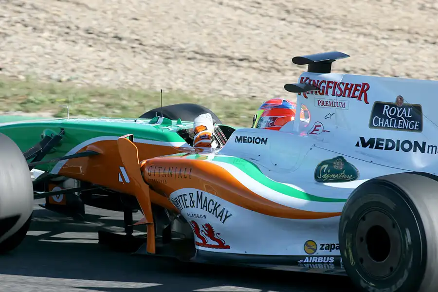 073 | 2009 | Jerez De La Frontera | Force India-Mercedes Benz VJM02 | Paul Di Resta | © carsten riede fotografie