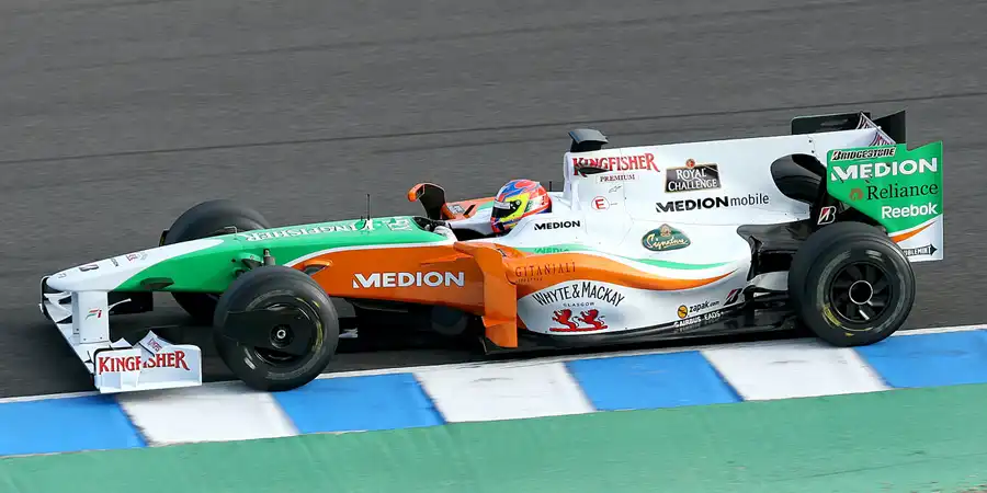 076 | 2009 | Jerez De La Frontera | Force India-Mercedes Benz VJM02 | Paul Di Resta | © carsten riede fotografie