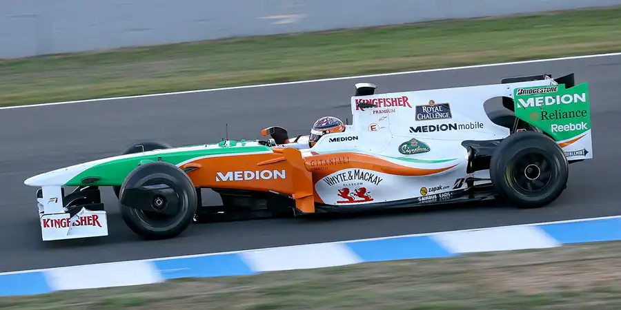 086 | 2009 | Jerez De La Frontera | Force India-Mercedes Benz VJM02 | John R. Hildebrand | © carsten riede fotografie