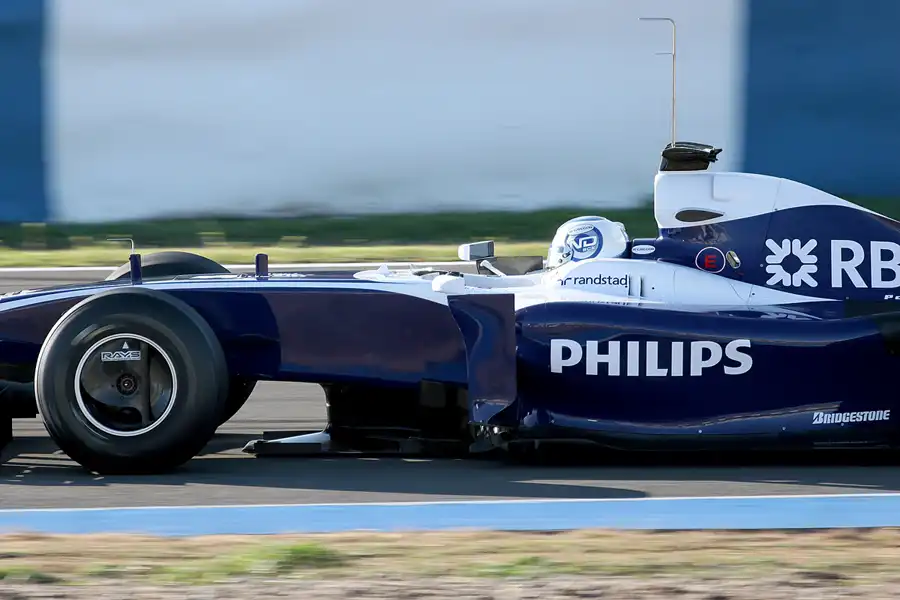 184 | 2009 | Jerez De La Frontera | Williams-Toyota FW31 | Andy Soucek | © carsten riede fotografie
